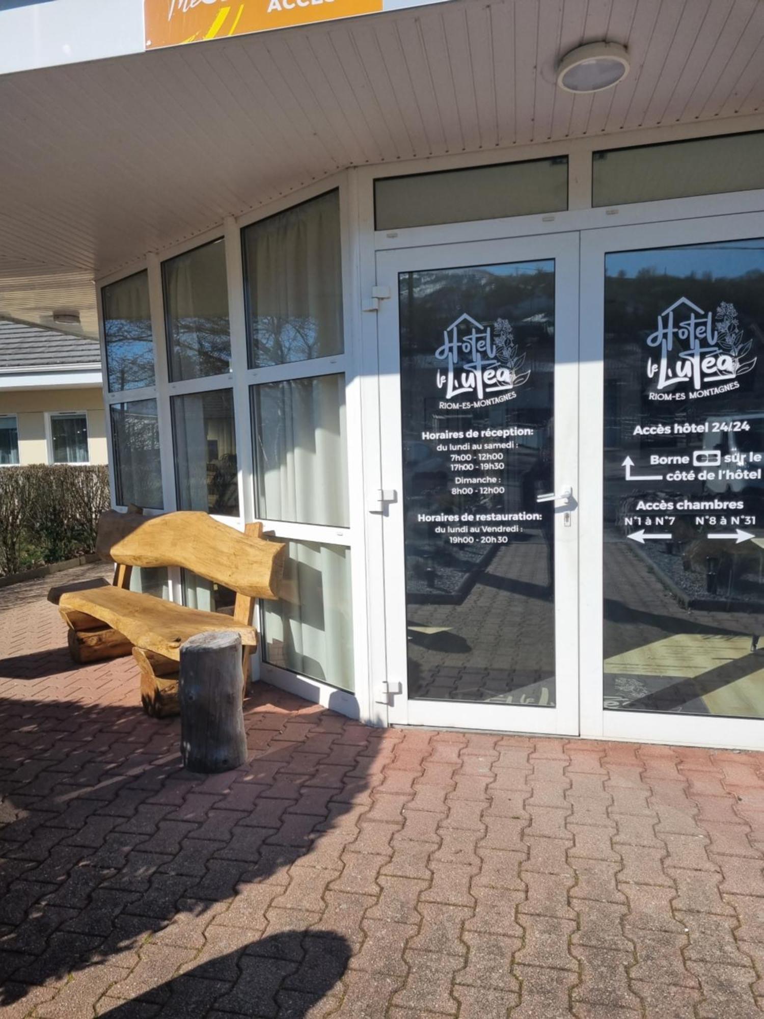 The Originals Access, Hotel Le Lutea Riom-ès-Montagne Exteriör bild